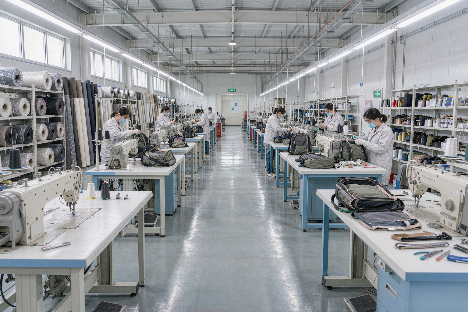 Bag production line